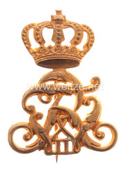 Preußen Regimentsnadel für das Grenadier-Regiment König Friedrich Wilhelm II. (1. Schlesisches) Nr. 10