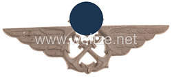 Großes Schirmmützenabzeichen für den Seenotrettungsdienst der Luftwaffe