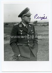 Luftwaffe - Nachkriegsunterschrift vom Ritterkreuzträger, Rolf Pingel
