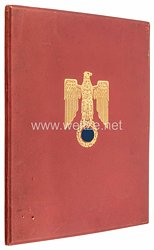 Luftwaffe Große Verleihungsurkunde zum Ritterkreuz des Eisernen Kreuzes an Hauptmann Helmut Belser, Staffelkapitän 8./Jagdgeschwader 58