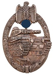 Panzerkampfabzeichen in Silber - Wurster 