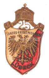 Landes-Kriegerverband Lübeck - Ehrenzeichen 25 Jahre