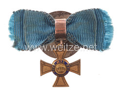 Preussen Kronen Orden 4. Klasse - Miniatur Knopflochdekoration