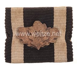 Preußen Eisernes Kreuz 1870 2. Klasse - Jubiläumseichenlaub "25" - Reduktion für die Feldspange