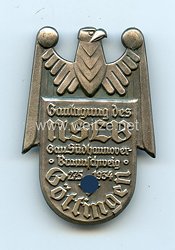 III. Reich - Offizielles Teilnehmerabzeichen der " Gautagung des NSLB Gau Südhannover-Braunschweig 27.5.1934 Göttingen "