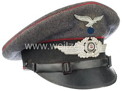 Luftwaffe Schirmmütze für Mannschaften im Flak Rgt.4 