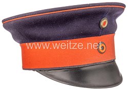 Württemberg Schirmmütze für Offiziere Infanterie