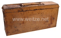 Wehrmacht/Luftwaffe - Kiste für Munitionsgurt für das M.G.