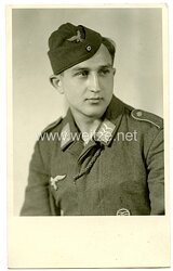 Luftwaffe Portraitfoto, Obergefreiter mit DLV Segelfliegerabzeichen
