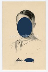 III. Reich - Propaganda-Postkarte - " Adolf Hitler - Reichskanzler "