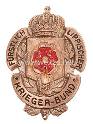 Fürstlich Lippischer Kriegerbund - Mitgliedsabzeichen