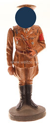 Elastolin - Reichskanzler Adolf Hitler mit Schirmmütze und Dienstrock stehend