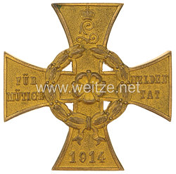 Lippe-Detmold Kriegsehrenkreuz für heldenmütige Tat 1914