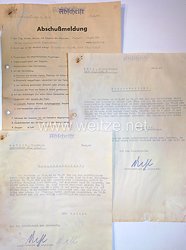 Luftwaffe - Abschußmeldung des Ritterkreuz- und Brillantenträger Hauptmann Gordon Gollob im II./Jagdgeschwader 3 