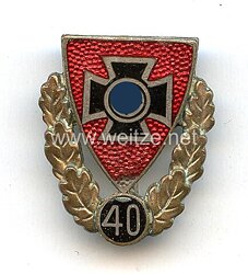 Nationalsozialistischer Reichskriegerbund ( NSRKB ) - Goldene Ehrennadel für 40 jährige Mitgliedschaft