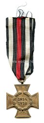 Ehrenkreuz für Kriegsteilnehmer 1914-18 - "CW"