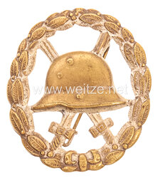 1. Weltkrieg Verwundetenabzeichen 1918 in Silber - durchbrochene Ausführung