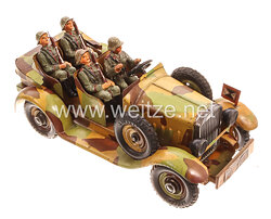 Blechspielzeug - Hausser Heer Kübelwagen 733