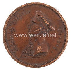 Braunschweig Waterloo - Medaille 1818 - ohne Randinschrift
