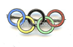 XI. Olympischen Spiele 1936 Berlin - Olympische Ringe