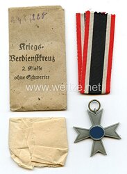 Kriegsverdienstkreuz mit Schwertern 1939 2. Klasse -Julius Maurer Oberstein