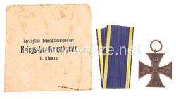 Braunschweig Kriegsverdienstkreuz 2. Klasse 1914