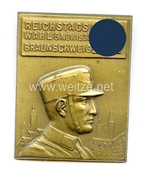 III. Reich - Reichstagswahl 6. Nov. 1932 Braunschweig