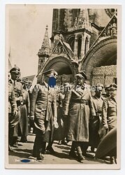 III. Reich - Propaganda-Postkarte - " Der Führer Laon