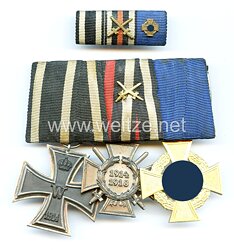 Ordensschnalle eines Beamten im III. Reich und Veteranen im 1. Weltkrieg