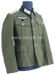 Wehrmacht Heer Feldbluse für einen Leutnant der Infanterie 