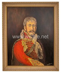 Frankreich Porträt des Hauptmanns der Garde des Königs Louis Napoleon van Cornelius Paulus Johannes Hoynck
