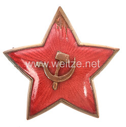 Sowjetunion 2. Weltkrieg, Stern für die Schirmmütze