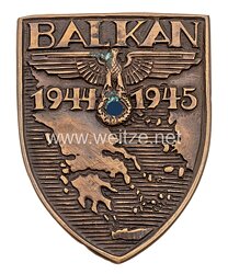 Ärmelschild "Balkan 1944 - 1945"