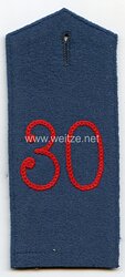 Preußen Einzel Schulterklappe für Mannschaften im Infanterie-Regiment Graf Werder (4. Rheinisches) Nr. 30