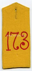 Preußen Einzel Schulterklappe für Mannschaften im 9. Lothringischen Infanterie-Regiment Nr. 173