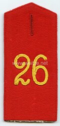 Preußen Einzel Schulterklappe für Mannschaften im Infanterie-Regiment Fürst Leopold von Anhalt-Dessau (1. Magdeburgisches) Nr. 26