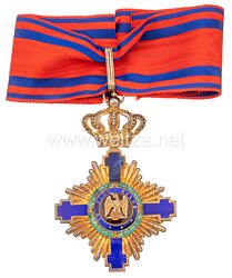 Königreich Rumänien : Orden vom Stern Rumäniens 1. Modell 1877-1932, Kommandeurkreuz 