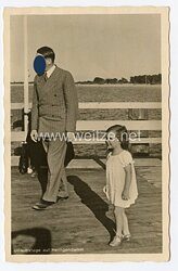 III. Reich - Propaganda-Postkarte - " Adolf Hitler - Urlaubstage auf Heiligendamm "