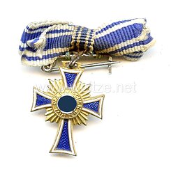 Ehrenkreuz der Deutschen Mutter in Gold - Miniatur