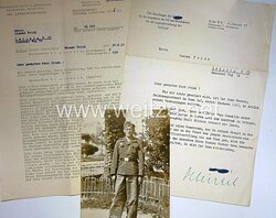 III. Reich - Dokumentengruppe eines HJ Jungen im Geländesportwart im Bann 107 / Afrikakorps + Foto