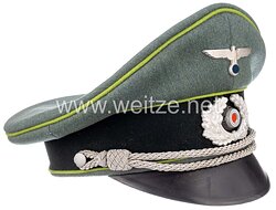 Wehrmacht Schirmmütze für Offiziere der Panzergrenadiere