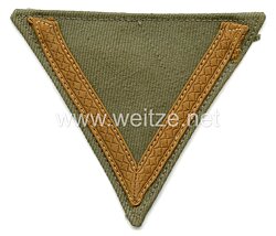Wehrmacht Heer Afrikakorps Ärmelwinkel für einen Gefreiten