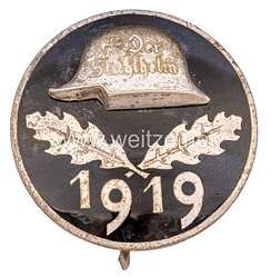 Stahlhelmbund - Diensteintrittsabzeichen 1919, große Ausführung 35 mm