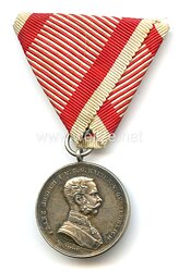 Österreich Silberne Tapferkeitsmedaille Kaiser Franz Joseph I.