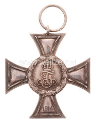 Mecklenburg-Strelitz Kreuz für Auszeichnung im Kriege 1914 2. Klasse