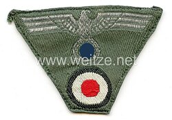 Wehrmacht Heer Mützenemblem für die Einheitsfeldmütze M 43 für Offiziere