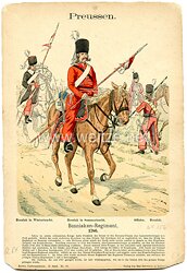 Knötel Uniformtafel "Bosniaken-Regiment" 1786,