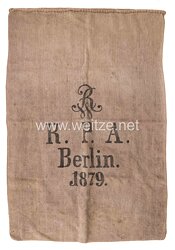 Preußen Verpflegungssack der Preußischen Armee «RW K.P.A. Berlin 1879.»