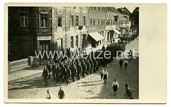 III.Reich Ansichtskarte / Postkarte Tempelburg in Pommern