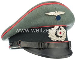 Wehrmacht Schirmmütze für Mannschaften der Panzertruppe